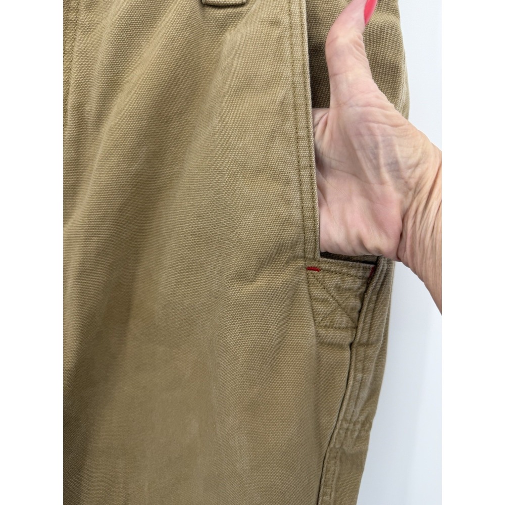 Orvis Trout Bum Heavy Duty Khaki Pants Size 40x29.5" Utility Outdoor - Picture 2 of 11